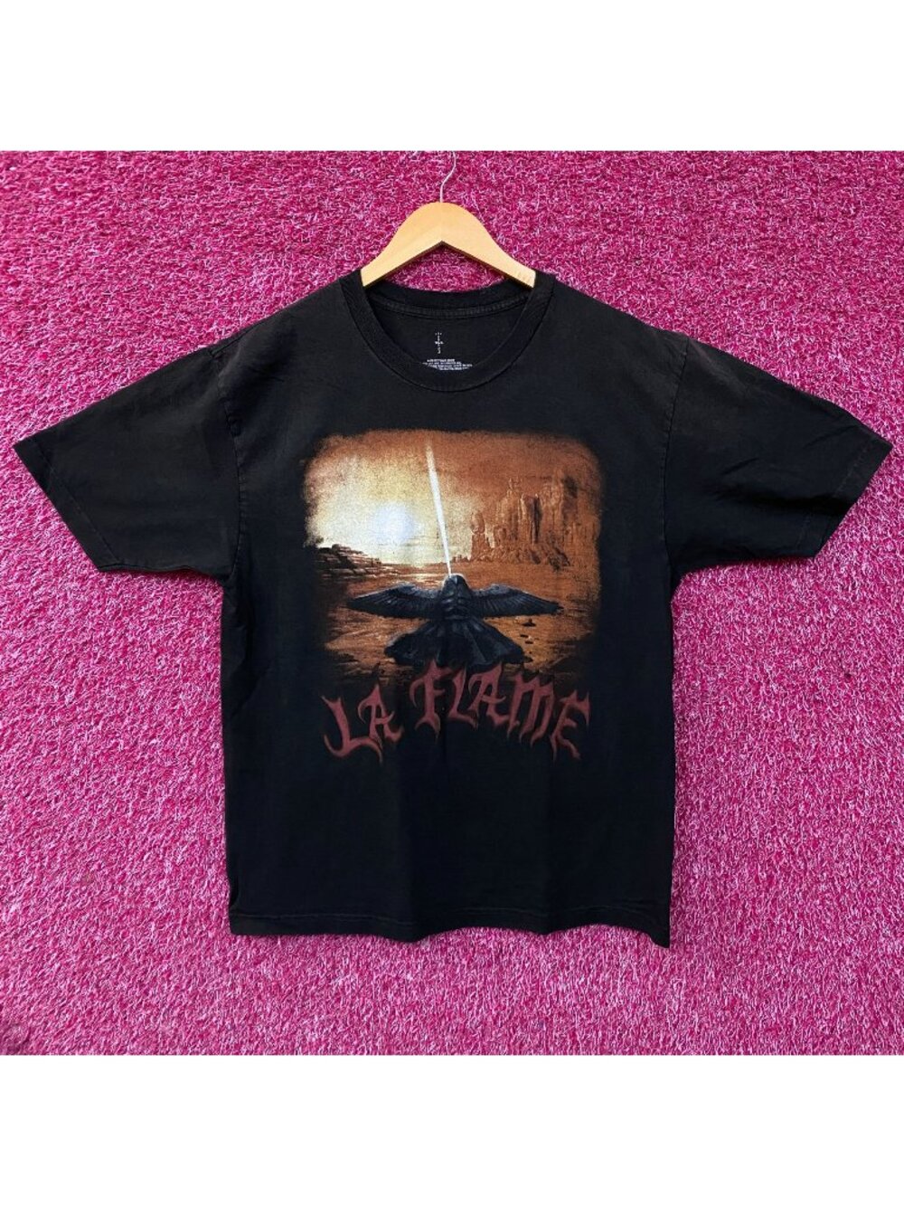 Travis Scott Cactus Jack " La Flame" Coachella Exclusive T-Shirt Large